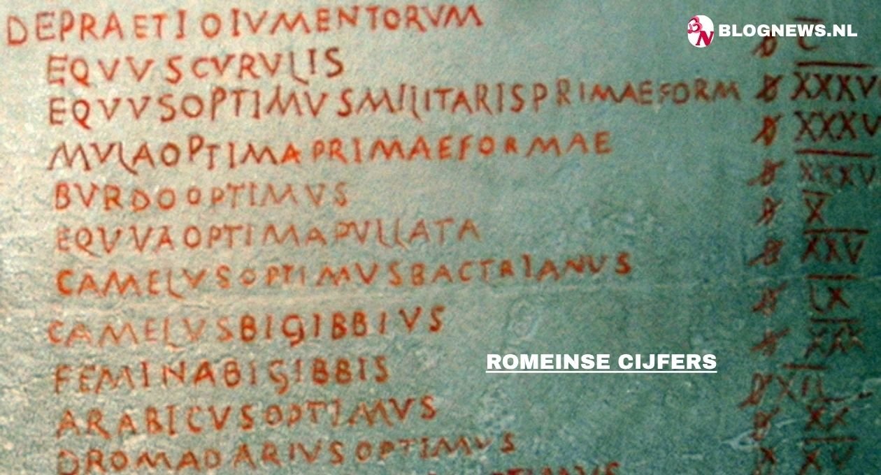 romeinse cijfers
